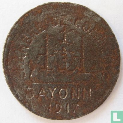 Bayonne 5 centimes 1917 - Afbeelding 1