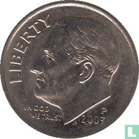 United States 1 dime 2003 (P) - Image 1