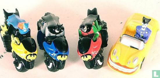 Batman Cycle set - Jollibee Fast Food Kids Meal Toys
