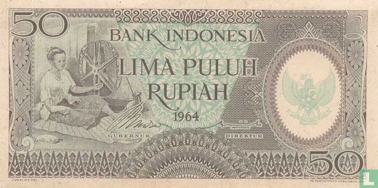 Indonesië 50 Rupiah  - Afbeelding 1