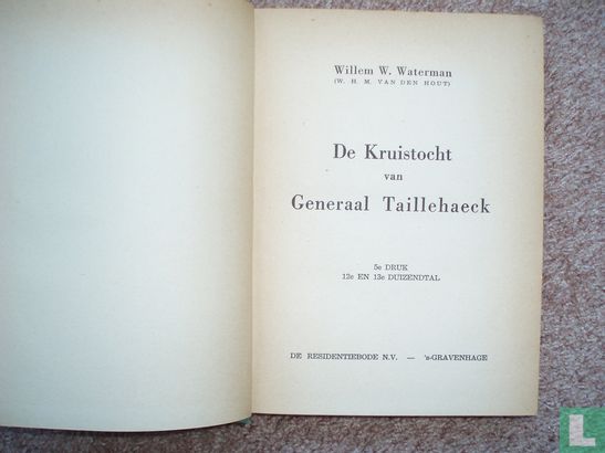 De kruistocht van generaal Taillehaeck 1 - Image 3
