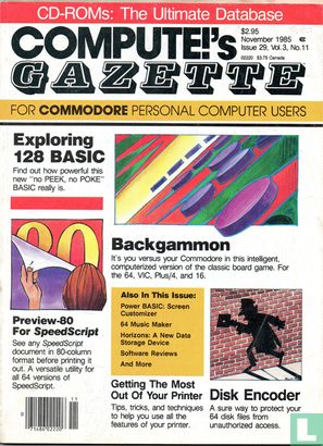 Compute!'s Gazette 29 - Bild 1