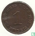 Duitse Rijk 1 pfennig 1901 (A) - Afbeelding 1