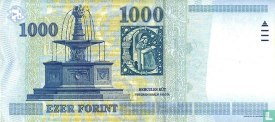 Hongarije 1.000 Forint 2002 - Afbeelding 2