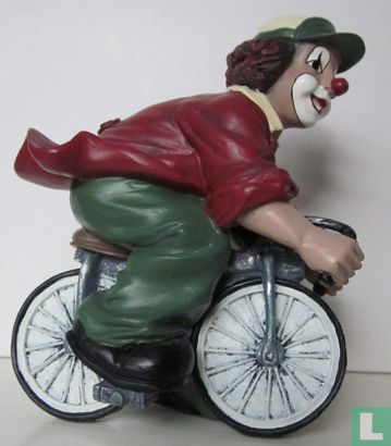 Clown on bike - Image 1