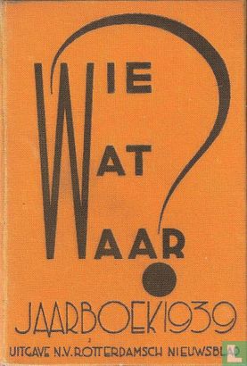 Jaarboek 1939  - Image 1