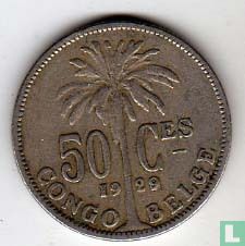 Belgisch-Kongo 50 Centime 1929 (FRA) - Bild 1