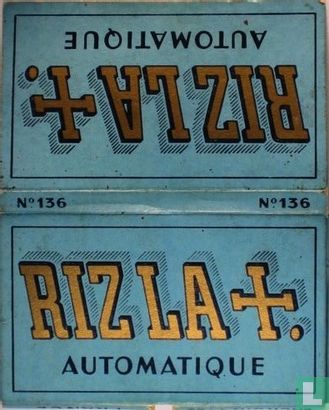 Rizla + Double Booklet Blauw Automatic ( No. 136.) 
