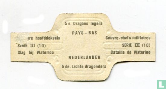 Pays-Bas - 5e. Dragon légers - Image 2