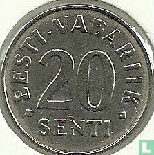 Estonia 20 senti 2006 - Image 2