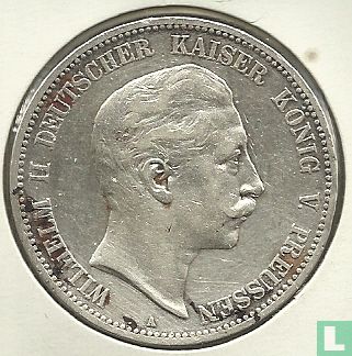 Pruisen 5 mark 1907 - Afbeelding 2