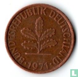 Duitsland 2 pfennig 1971 (F) - Afbeelding 1