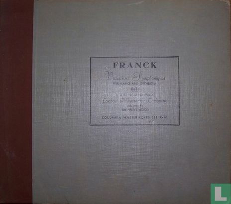 Franck Variations Symphoniques for piano and orchestra - Afbeelding 1