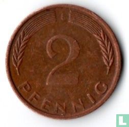 Duitsland 2 pfennig 1971 (F) - Afbeelding 2
