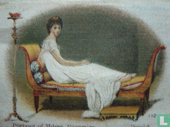 Portrait of Mdme Récamier