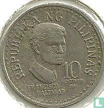 Philippines 10 sentimos 1982 (BSP) - Image 2