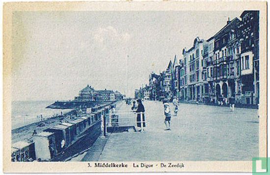 Middelkerke - La Digue - De Zeedijk