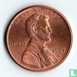 Verenigde Staten 1 cent 1997 (D) - Afbeelding 1
