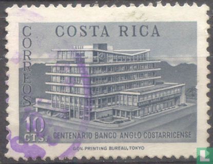 100-year birthday English-Costa Rican bank