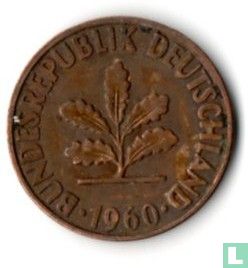 Duitsland 2 pfennig 1960 (J) - Afbeelding 1