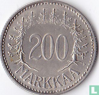 Finland 200 markkaa 1957 (type 1) - Image 2
