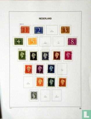 Postzegelalbum Nederlandse Postzegels 1852-1949 - Image 3