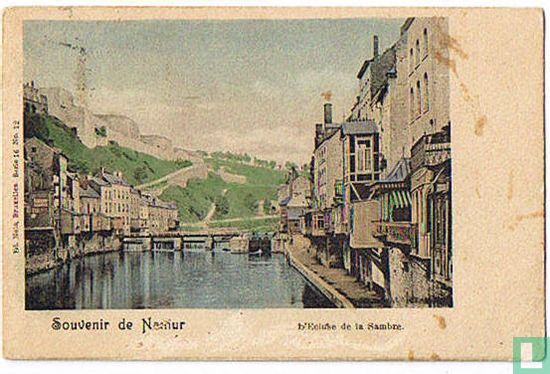 Souvenir de Namur - L'Ecluse de la Sambre