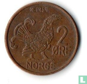 Norvège 2 øre 1959 - Image 1