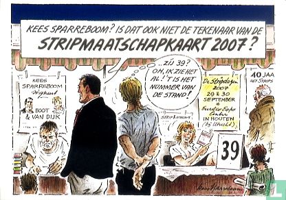 Stripmaatschapkaart 2007 - Image 1
