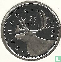 Canada 25 cents 1988 - Afbeelding 1