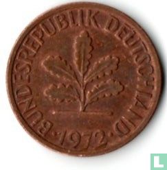 Duitsland 2 pfennig 1972 (D) - Afbeelding 1
