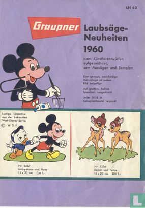 Laubsäge-Neuheiten 1960 - Image 1
