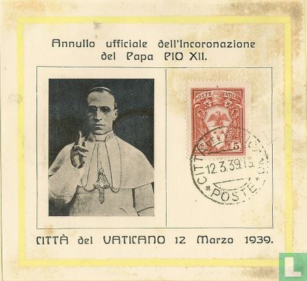 Coronation Pope Pius XII