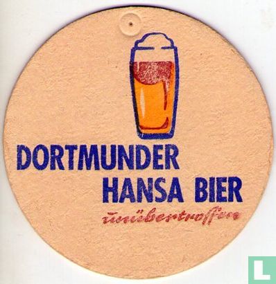 Dortmunder Hansa Bier / Freude an jedem glase - Afbeelding 1