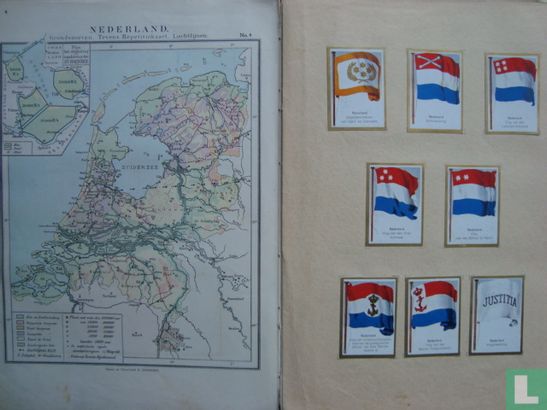 Atlas met vlaggenalbum van Nederland en Europa voor schoolgebruik - Image 2