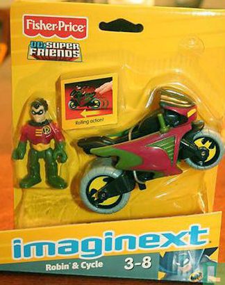 Imaginext DC Superfriends Robin & Cycle - Bild 2