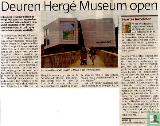 Deuren Hergé Museum open