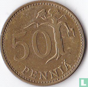 Finlande 50 penniä 1972 - Image 2