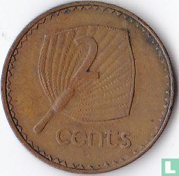Fiji 2 cents 1978 - Image 2