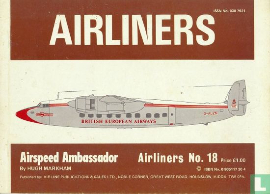 Airliners No.18 (BEA Ambassador)