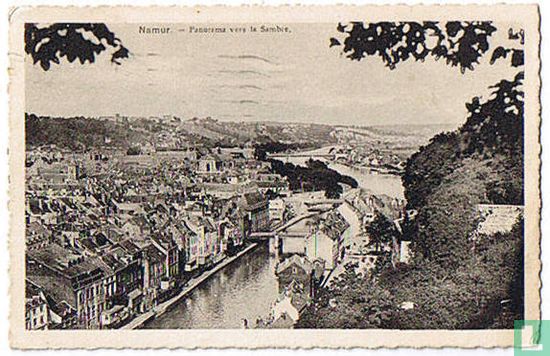 Namur - Panorama vers la Sambre