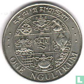 Bhutan 1 ngultrum 1979 (koper-nikkel) - Afbeelding 2