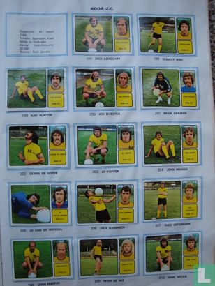 Voetbalsterren 1974-1975 - Afbeelding 3