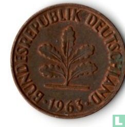 Duitsland 2 pfennig 1963 (G) - Afbeelding 1