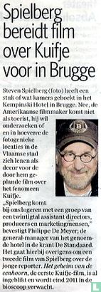 Spielberg bereidt film over Kuifje voor in Brugge