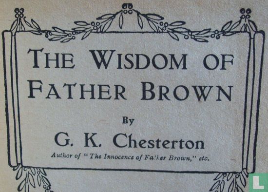The Wisdom of Father Brown - Image 3