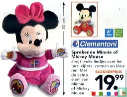 Sprekende Minnie of Mickey Mouse