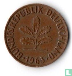 Duitsland 2 pfennig 1963 (D) - Afbeelding 1