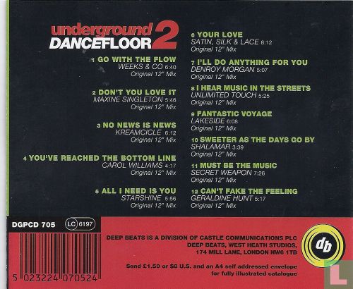 Essential underground dancefloor classics volume 2 - Afbeelding 2