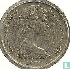 New Zealand 10 cents 1971 - Image 1